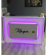 Recepcion 120x80x110cm Con iluminacion Led RGB  Rotulacion Opcional 75€