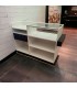 Mostrador con vitrina expositora y led