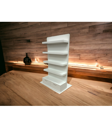 Mueble Expositor con baldas e iluminacion Led