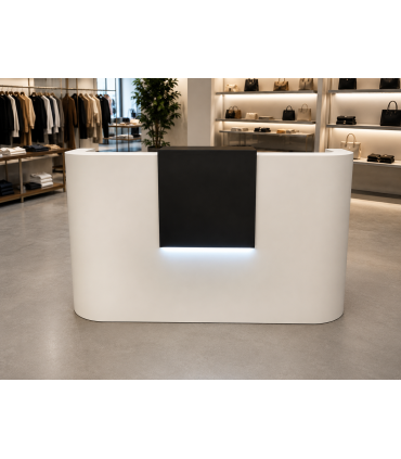 Recepción Lacada Con iluminación LED