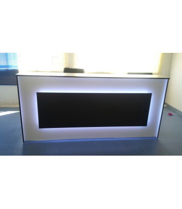 Recepcion 240x80x110cm Con Iluminacion Led RGB 