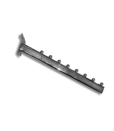  Gancho inclinado para lama con 8 bolas 35 cm