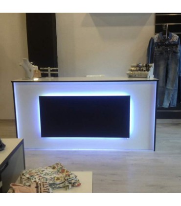 Mostrador 180x50x95cm con iluminacion Led