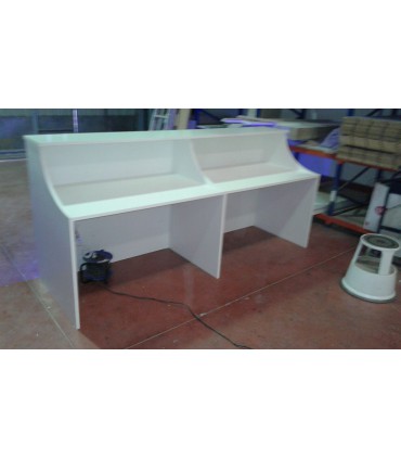 Recepcion 240x80x110cm Con Iluminacion Led RGB 