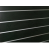Panel de lamas color negro medidas 1.20x1.20 con perfiles de aluminio incluidos