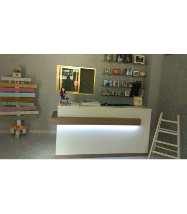 Mostrador 180x50x100cm Con Iluminacion Led
