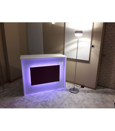Mostrador Con iluminacion Led  120x50x95cm
