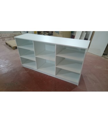 Mostrador 180x50x95cm Con Embellecedor Frontal