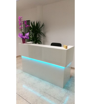 Recepcion 180x60x110cm Con Iluminacion Led